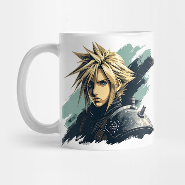 cloud strife by weirdesigns